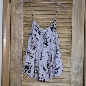 L.A. hearts top -  purple spaghetti strap top size medium